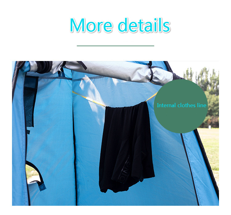 Cheap Goat Tents Bathing Tent Camping Shower Tent Changing Tent Warm Thickening Changing Tent Simple Bathing Cover Toilet Outdoor Tents 